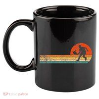 Pickleball Paddle Pickleball Player Dink Retro 11oz C Handle Ceramic Mug