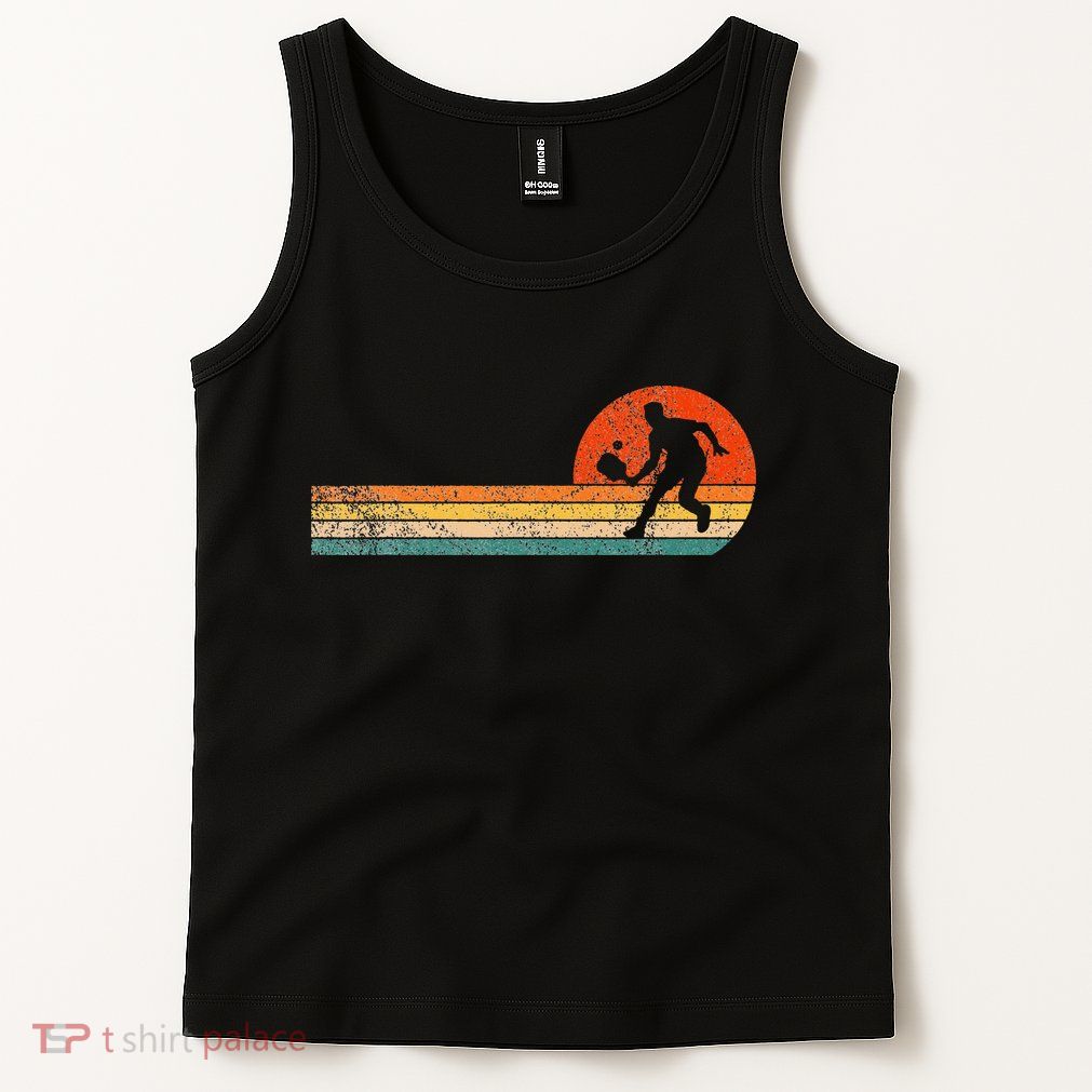 Pickleball Paddle Pickleball Player Dink Retro Tank Top