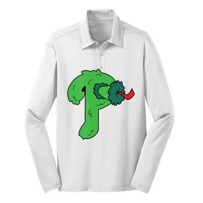 Phanatic P Silk Touch Performance Long Sleeve Polo