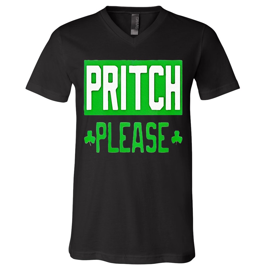 Pritch Please V-Neck T-Shirt