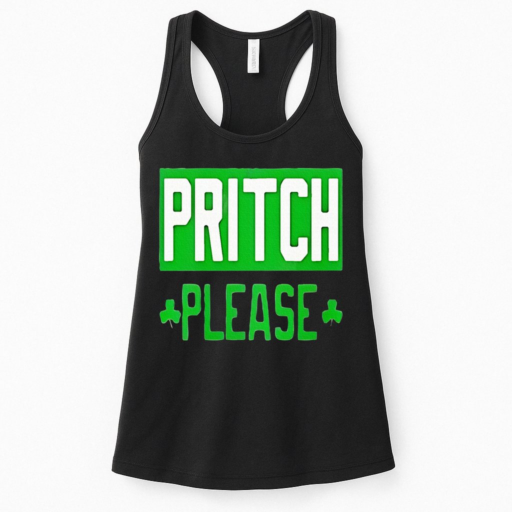 Pritch Please Womens Tank Top