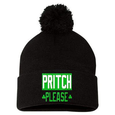 Pritch Please Pom Pom 12in Knit Beanie