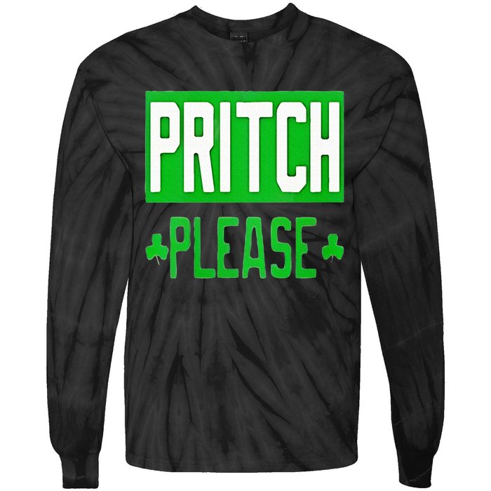 Pritch Please Tie-Dye Long Sleeve Shirt