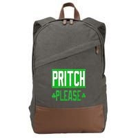 Pritch Please Cotton Canvas Backpack