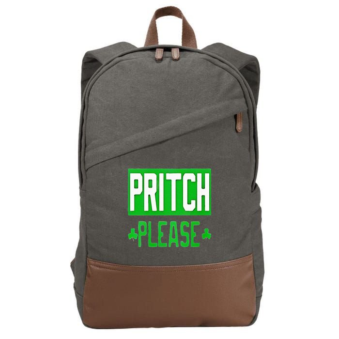 Pritch Please Cotton Canvas Backpack