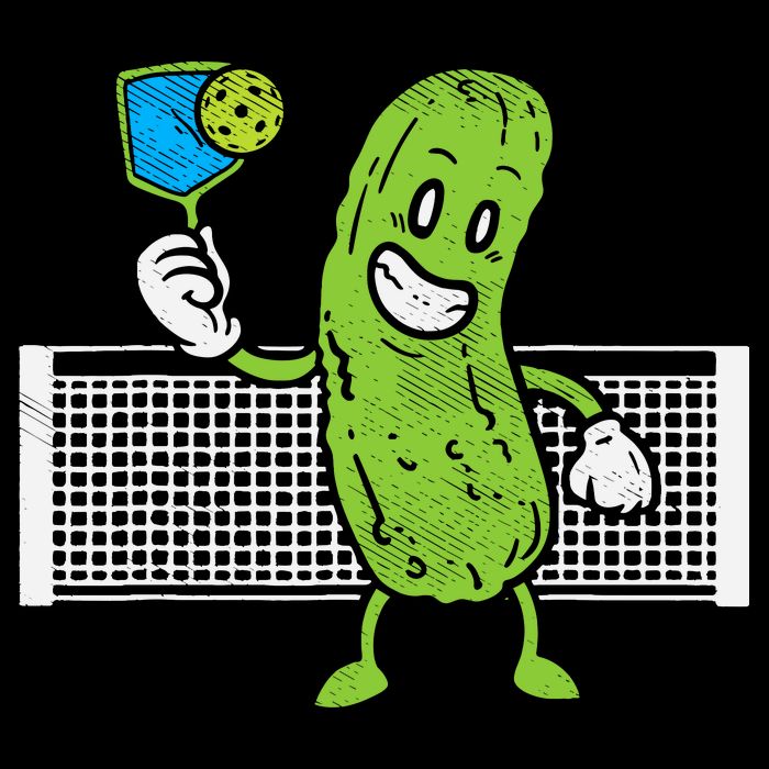 Pickle Playing Pickleball Funny Paddleball Gift Impact Tech Backpack