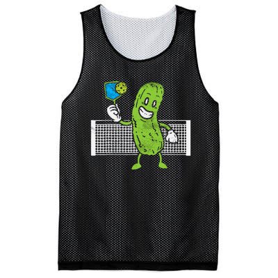 Pickle Playing Pickleball Funny Paddleball Gift Mesh Reversible Basketball Jersey Tank