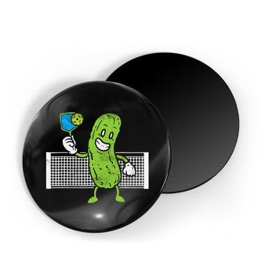 Pickle Playing Pickleball Funny Paddleball Gift Magnet