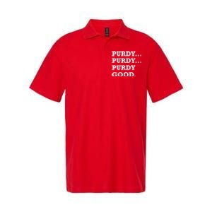 Purdy Purdy Purdy Good Softstyle Adult Sport Polo