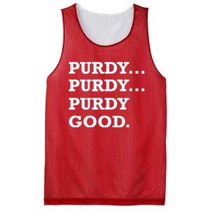 Purdy Purdy Purdy Good Mesh Reversible Basketball Jersey Tank