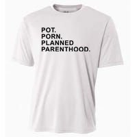 Pot Porn Planned Parenthood Cooling Performance Crew T-Shirt