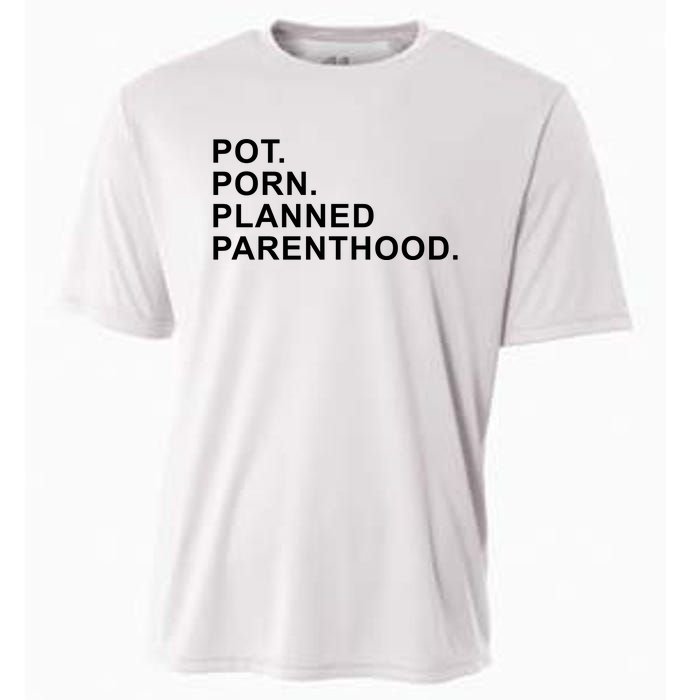 Pot Porn Planned Parenthood Cooling Performance Crew T-Shirt