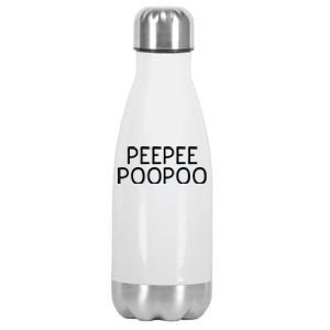 PEEPEE POOPOO PEE PEE POO POO Stainless Steel Insulated Water Bottle