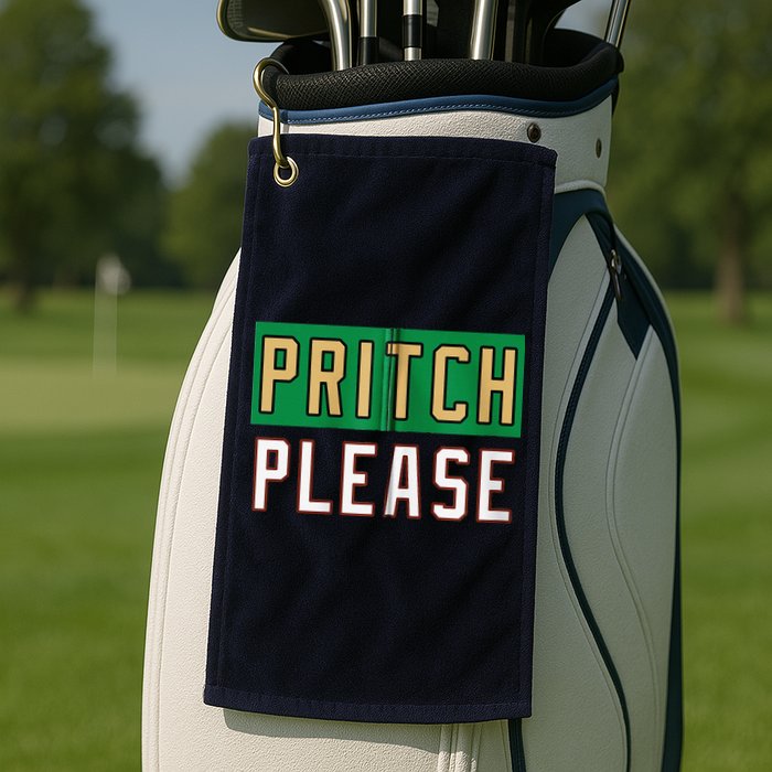 Pritch Please Golf Towel