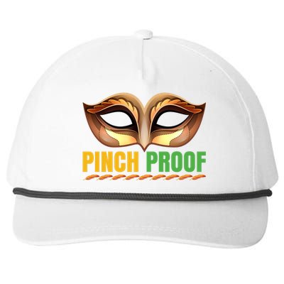 Pinch Proof Snapback Five-Panel Rope Hat