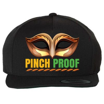 Pinch Proof Wool Snapback Cap