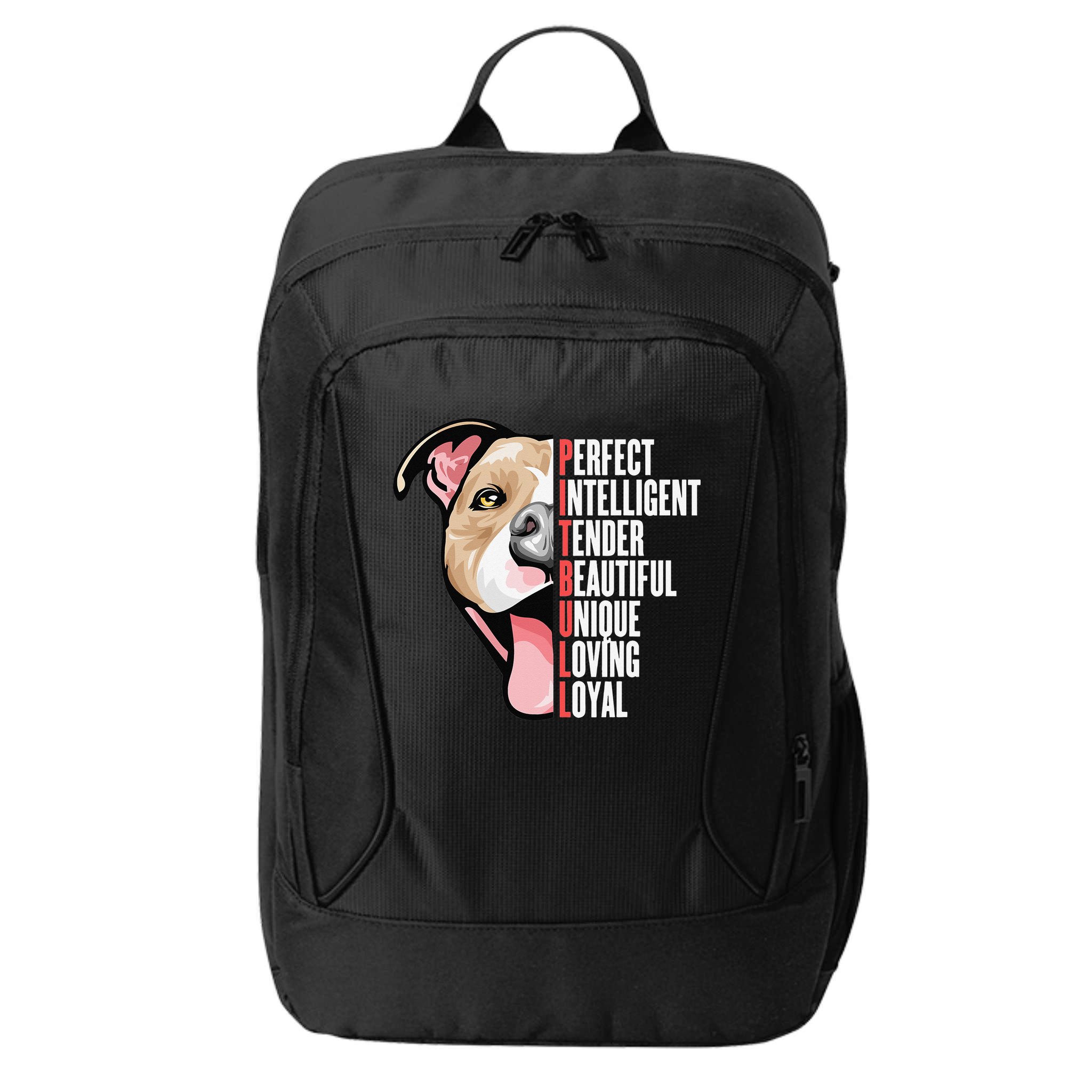 Pitbull Proud Pitbull Owners City Backpack