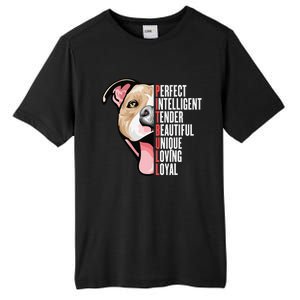 Pitbull Proud Pitbull Owners Tall Fusion ChromaSoft Performance T-Shirt