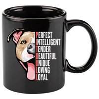 Pitbull Proud Pitbull Owners 11oz C Handle Ceramic Mug