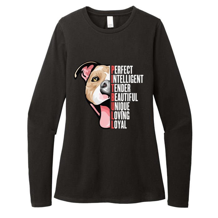 Pitbull Proud Pitbull Owners Womens CVC Long Sleeve Shirt