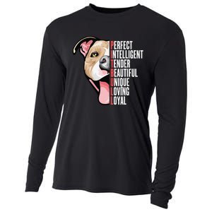 Pitbull Proud Pitbull Owners Cooling Performance Long Sleeve Crew