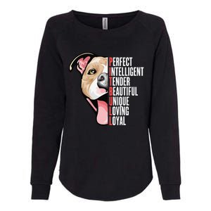 Pitbull Proud Pitbull Owners Womens California Wash Sweatshirt