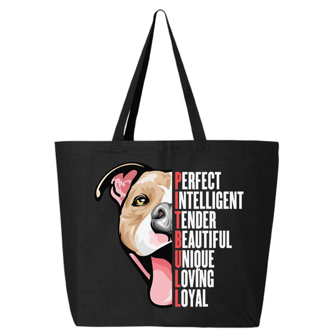 Pitbull Proud Pitbull Owners 25L Jumbo Tote