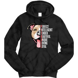 Pitbull Proud Pitbull Owners Tie Dye Hoodie