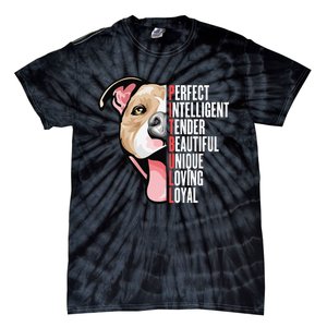 Pitbull Proud Pitbull Owners Tie-Dye T-Shirt