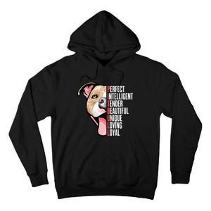 Pitbull Proud Pitbull Owners Tall Hoodie