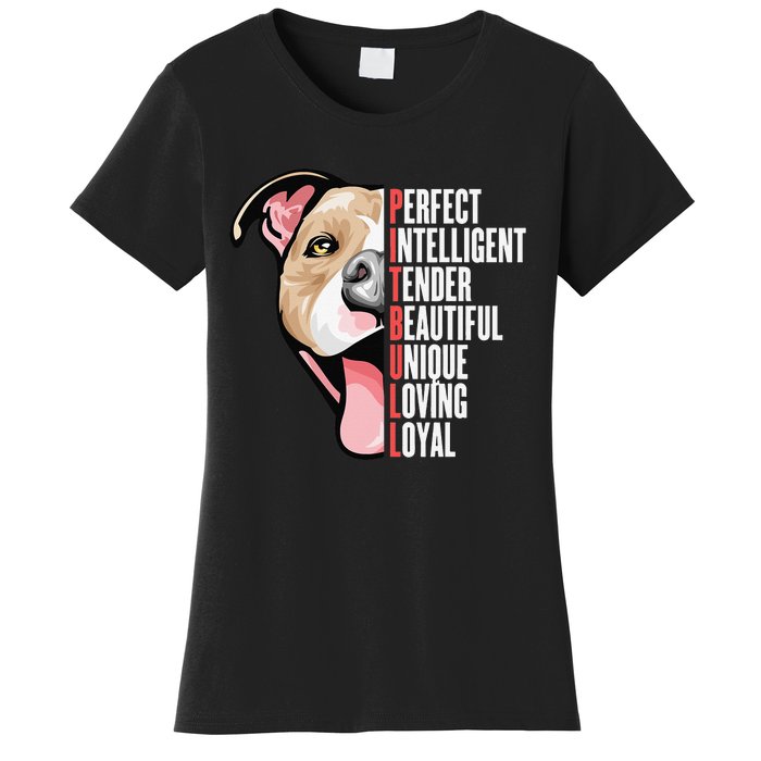 Pitbull Proud Pitbull Owners Women's T-Shirt