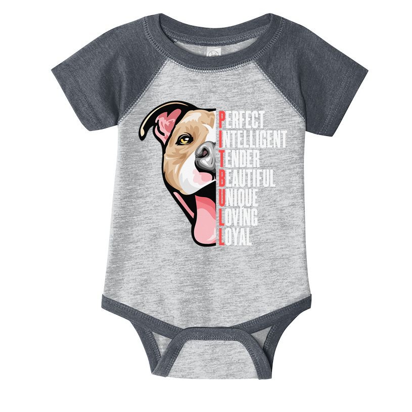 Pitbull Proud Pitbull Owners Infant Baby Jersey Bodysuit