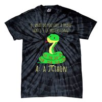 Python Pithon Pi Symbol Math Teacher Funny Pi Day Tie-Dye T-Shirt