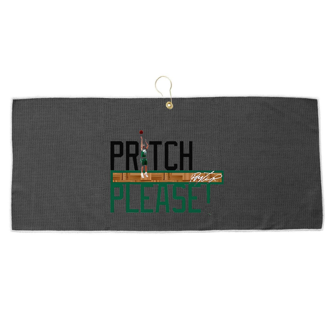 Pritch Please Large Microfiber Waffle Golf Towel