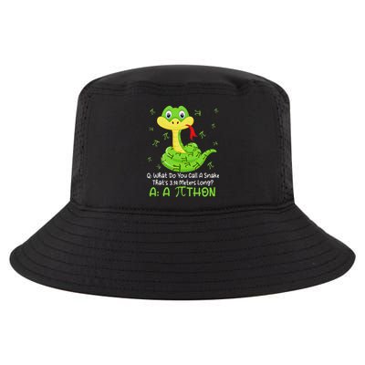 Python Pithon Pi Symbol Funny Math Teacher Pi Day Cool Comfort Performance Bucket Hat