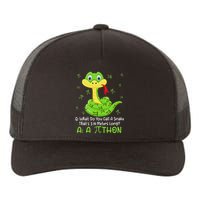 Python Pithon Pi Symbol Funny Math Teacher Pi Day Yupoong Adult 5-Panel Trucker Hat