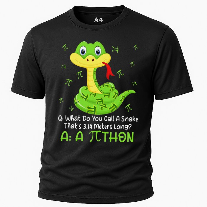 Python Pithon Pi Symbol Funny Math Teacher Pi Day Performance Shirt