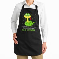 Python Pithon Pi Symbol Funny Math Teacher Pi Day Apron