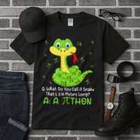 Python Pithon Pi Symbol Funny Math Teacher Pi Day Tall T-Shirt