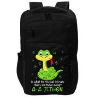Python Pithon Pi Symbol Funny Math Teacher Pi Day Impact Tech Backpack