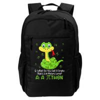 Python Pithon Pi Symbol Funny Math Teacher Pi Day Backpack