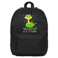 Python Pithon Pi Symbol Funny Math Teacher Pi Day 16 in Basic Backpack