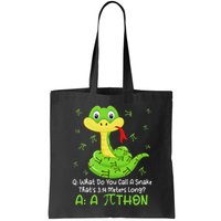 Python Pithon Pi Symbol Funny Math Teacher Pi Day Bag