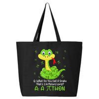 Python Pithon Pi Symbol Funny Math Teacher Pi Day 25L Jumbo Tote