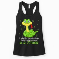 Python Pithon Pi Symbol Funny Math Teacher Pi Day Womens Tank Top