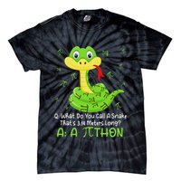 Python Pithon Pi Symbol Funny Math Teacher Pi Day Tie-Dye T-Shirt