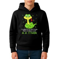 Python Pithon Pi Symbol Funny Math Teacher Pi Day Kids Hoodie