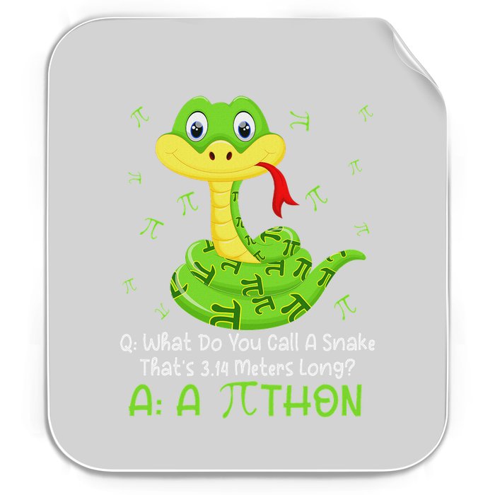 Python Pithon Pi Symbol Funny Math Teacher Pi Day Permanent Decal Sticker
