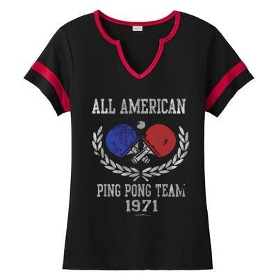 Ping Pong Ladies Halftime Notch Neck Tee