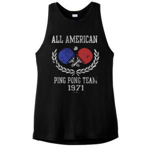 Ping Pong Ladies PosiCharge Tri-Blend Wicking Tank